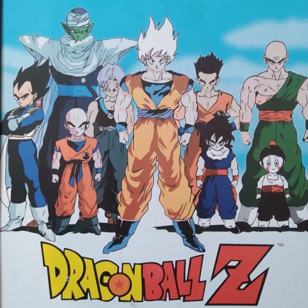 Vintage Dragon Ball Z Bird Studios Print Poster Framed 8x10